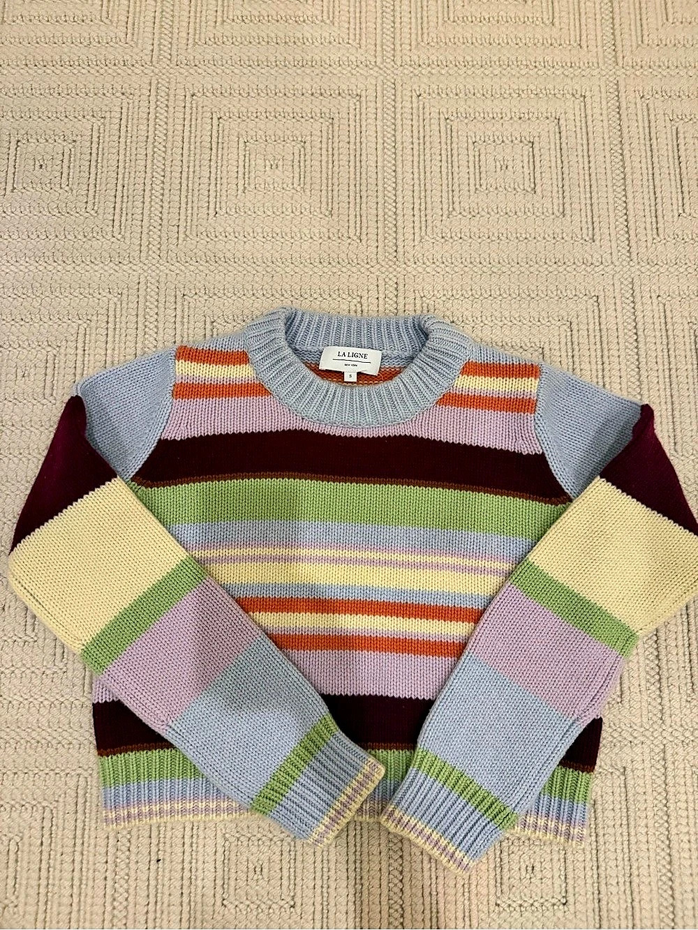 LA LIGNE Mini Marin Sweater Multicolor Small